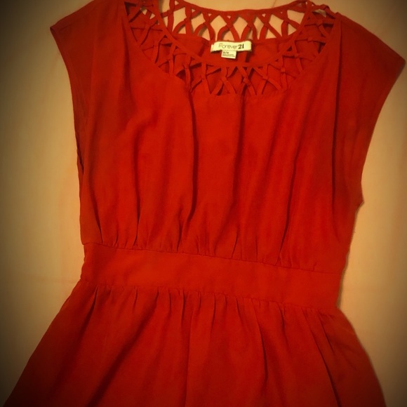 Red, Mini Dress, by Forever 21 - Picture 6 of 6